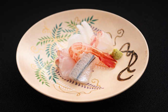 割鮮　　本日の割鮮　煎り酒を添えて