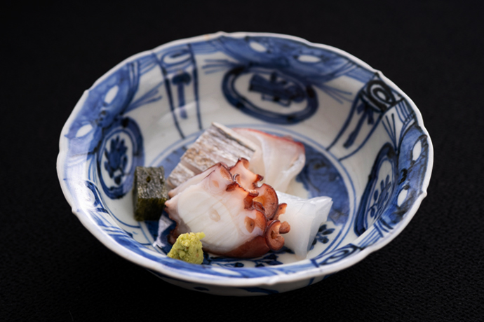 割鮮　本日の割鮮　煎り酒を添えて